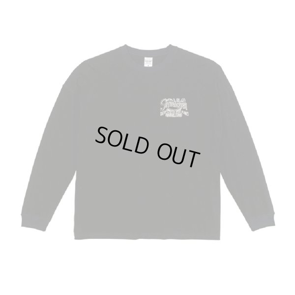 画像2: SHUNKOUEN LONG SLEEVE SHOP TEE （BLACK）