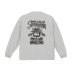 画像1: SHUNKOUEN LONG SLEEVE SHOP TEE （軽石 GRAY） (1)