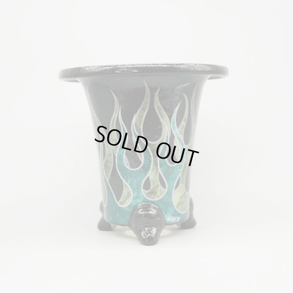 画像1: ROHDEART PROJECT x MAD PINSTRIPING / Type W-flames / 5.5号