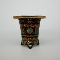 加茂黒 / 万年青鉢 /（3.0号）/ 38