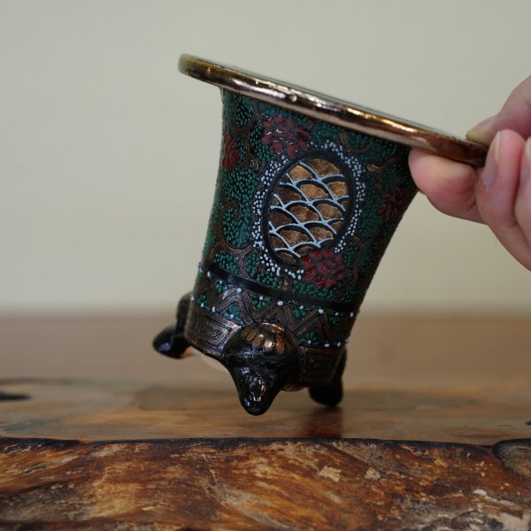 画像4: 加茂黒 / 万年青鉢 /（3.3号）/ 53