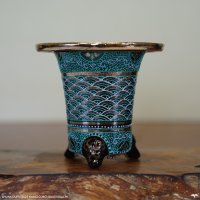 加茂黒 / 万年青鉢 /（3.3号）/ 
