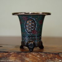 加茂黒 / 万年青鉢 /（3.3号）/ 53