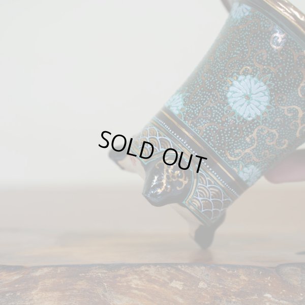 画像3: 加茂黒 / 万年青鉢 /（3.8号）A-182