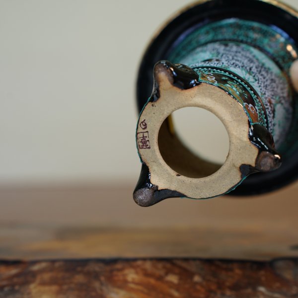 画像3: 加茂黒 / 万年青鉢 /（3.5号）A-155