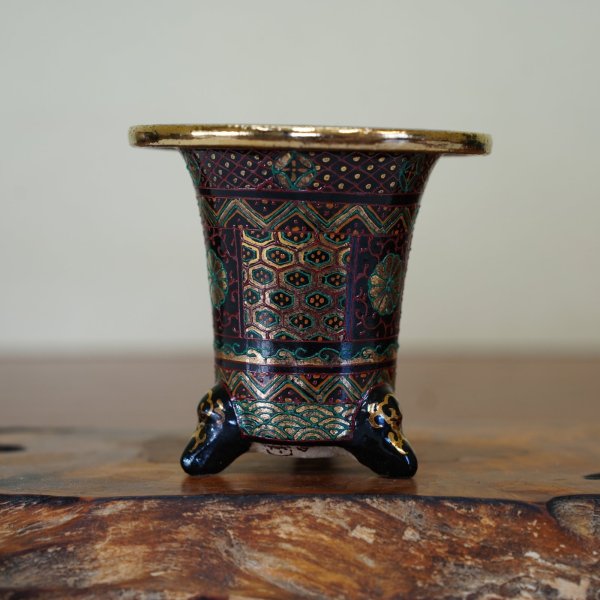 画像2: 加茂黒 / 万年青鉢 /（3.3号）/ 43