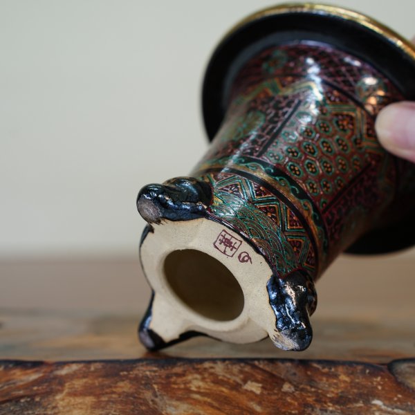 画像4: 加茂黒 / 万年青鉢 /（3.8号）A-179