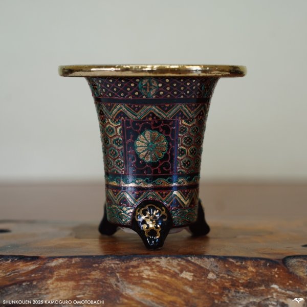 画像1: 加茂黒 / 万年青鉢 /（3.0号）/ 38