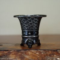 加茂黒 / 万年青鉢 /（3.3号）/ 8