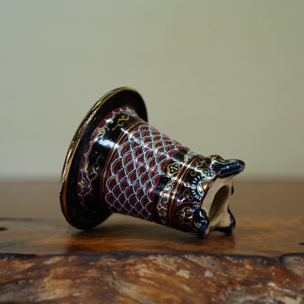 画像3: 加茂黒 / 万年青鉢 /（3.0号）A-164