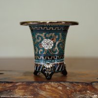 加茂黒 / 万年青鉢 /（3.3号）/ 33