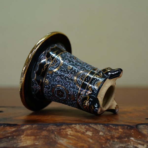 画像3: 加茂黒 / 万年青鉢 /（3.3号）A-150