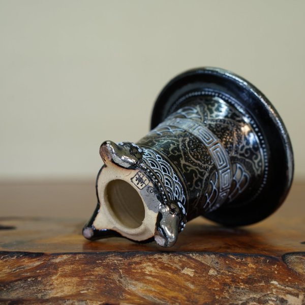 画像3: 加茂黒 / 万年青鉢 /（3.3号）/ 52