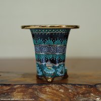 加茂黒 / 万年青鉢 /（3.0号）/ 95