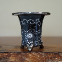 加茂黒 / 万年青鉢 /（3.3号）/ 59