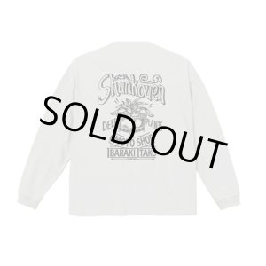画像: SHUNKOUEN LONG SLEEVE SHOP TEE （軽石 GRAY）