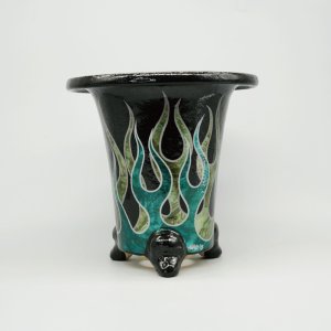 画像: ROHDEART PROJECT x MAD PINSTRIPING / Type W-flames / 5.5号