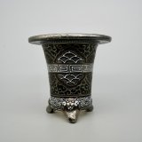 画像: 加茂黒 / 万年青鉢 /（3.3号）/ 52