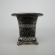 画像2: 加茂黒 / 万年青鉢 /（3.3号）/ 52 (2)