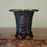 画像: 加茂黒 / 万年青鉢 /(3.3号)/ 53