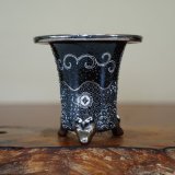 画像: 加茂黒 / 万年青鉢 /(3.3号)/ 59